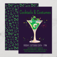 Cocktails & Kostuums Paarse Volwassen Halloween Fe