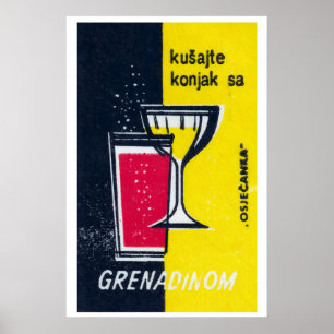 Cocktails - Luciferdoosje Print - Esthetische Muur