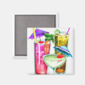 Cocktails Magneet (Voorkant / Achterkant)