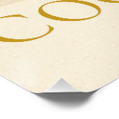 Cocktails - Mediterrane Villa. Perfect Poster (Hoek)