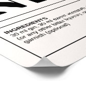  cocktails: Negroni Poster (Hoek)