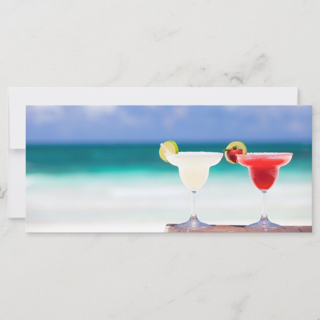 Cocktails op het strand (Voorkant)