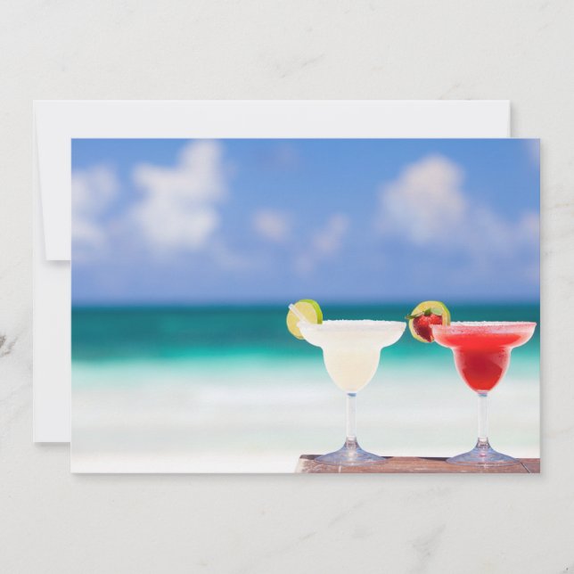 Cocktails op het strand (Voorkant)