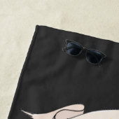 Cocktails op het strand strandlaken (In situ)