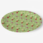 Cocktails Papieren Bordje (Gekanteld)