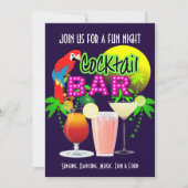 Cocktails Party Celebration Party - Gepersonalisee Kaart (Voorkant)