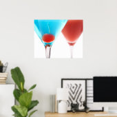 Cocktails Poster (Thuiskantoor)