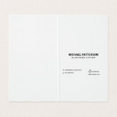 Cocktails | QR-code | Aangepast toevoegen Visitekaartje (Binnenkant ongevouwen)