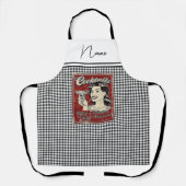 Cocktails Retro Schort (Voorkant)