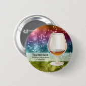 Cocktails Ronde Button 5,7 Cm (Voorkant /achterkant)