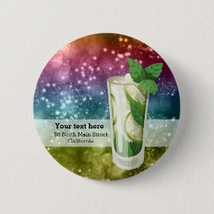 Cocktails Ronde Button 5,7 Cm