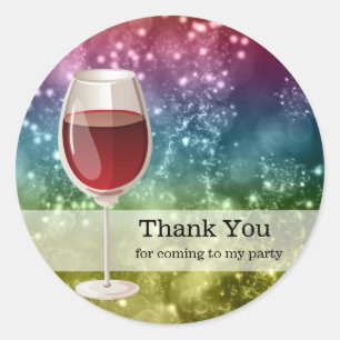 Cocktails Ronde Sticker