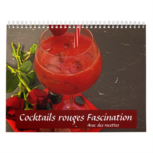Cocktails rouges Fascination Kalender (Hoes)