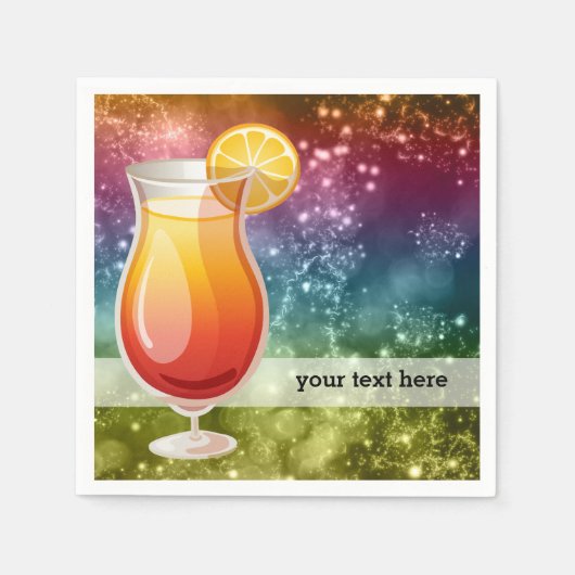Cocktails Servet (Voorkant)