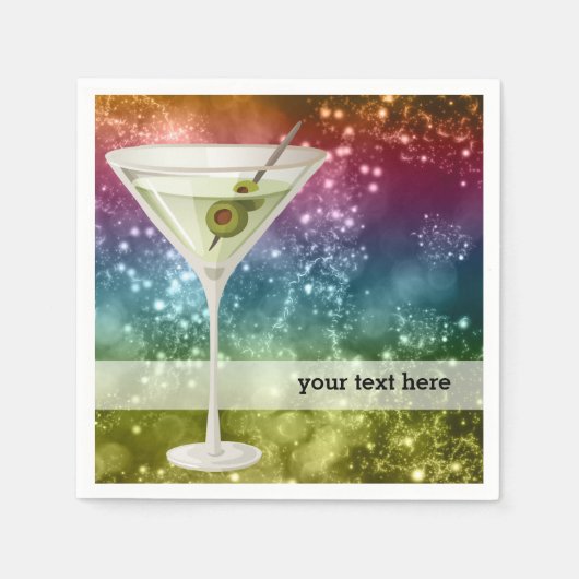 Cocktails Servetten (Voorkant)