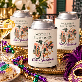Cocktails & Slechte Beslissingen New Orleans Meide Blikjeskoeler