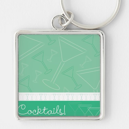 Cocktails! Sleutelhanger (Voorkant)