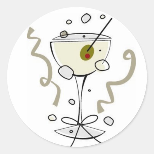 Cocktails Sticker (Voorkant)