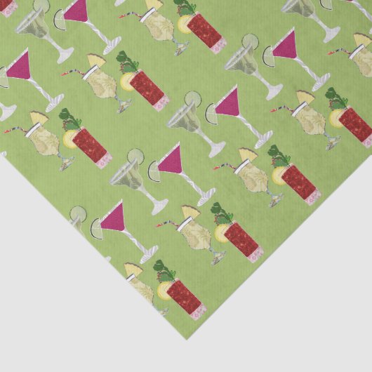 Cocktails tissuepapier (Detail)