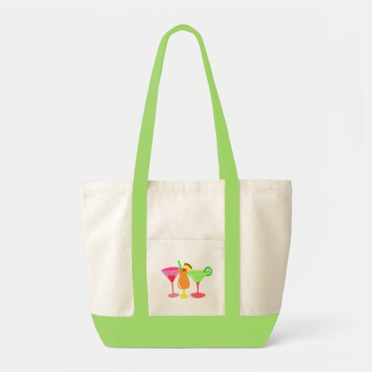 Cocktails Tote Bag (Voorkant)