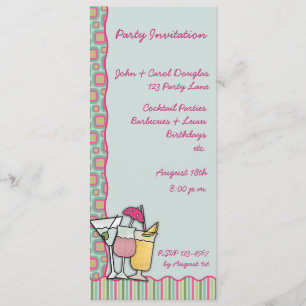 Cocktails Uitnodiging