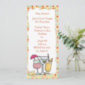 Cocktails Uitnodiging (Staand voorkant)