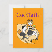 Cocktails / Uitnodiging voor een feest door SRF (Voorkant)