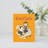 Cocktails / Uitnodiging voor een feest door SRF (Staand voorkant)