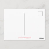 Cocktails Umbrella Drink Neon Sign Briefkaart (Achterkant)