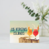 cocktails van de Amerikaanse Maagdeneilanden Briefkaart (Staand voorkant)