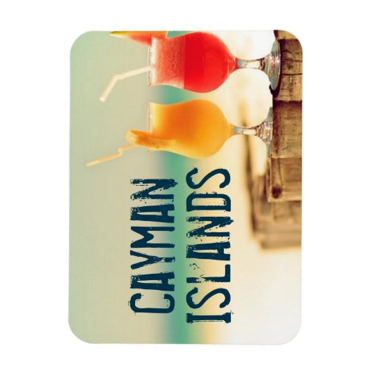 cocktails van de Caymaneilanden Magneet (Verticaal)