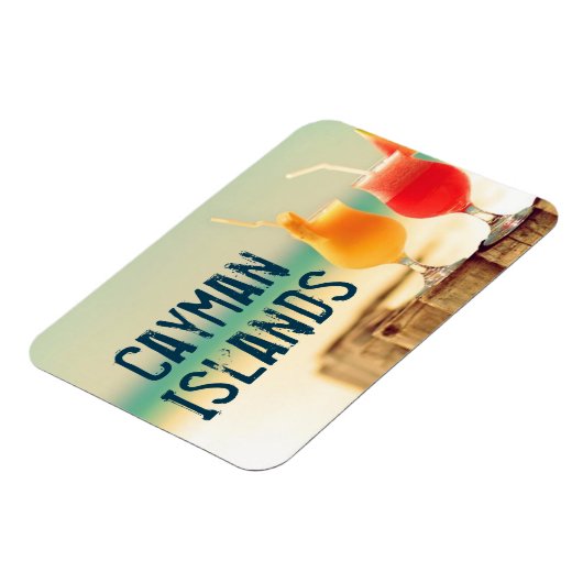 cocktails van de Caymaneilanden Magneet (Linkerzijde)