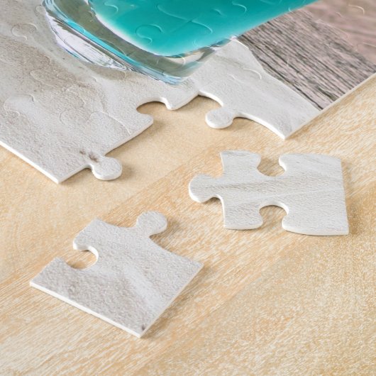 Cocktails van de Grenadines. Legpuzzel (Zijkant)