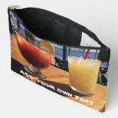 Cocktails van het Zee Custom Text Etui (Open)