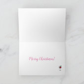 Cocktails vieren Kerstmis Feestdagen Kaart (Binnen)