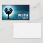 Cocktails voor Bar Cats Visitekaartje (Voorkant / Achterkant)