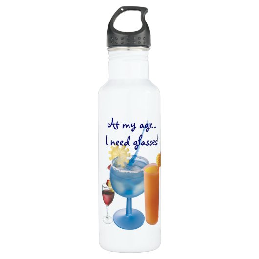 Cocktails Waterfles (Voorkant)