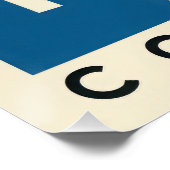 Cocktails-weergave - gestructureerde stijl perfect poster (Hoek)