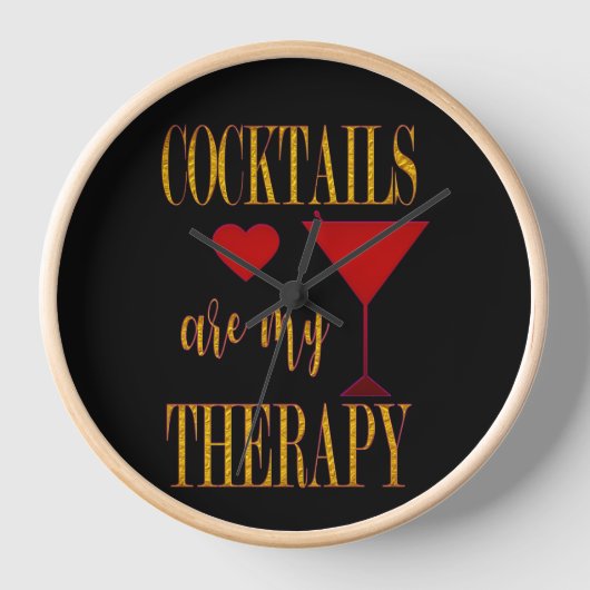 Cocktails zijn mijn therapie (Voorkant)