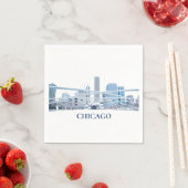 Cocktailservet uit Chicago Servet (Insitu)