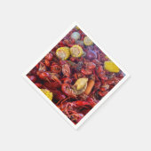 cocktailservet voor langoesten servet (Hoek)