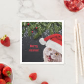 Cocktailservetten, vrolijke Hisma's Servet (Insitu)