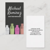 Cocktailshakers Visitekaartje (Voorkant / Achterkant)