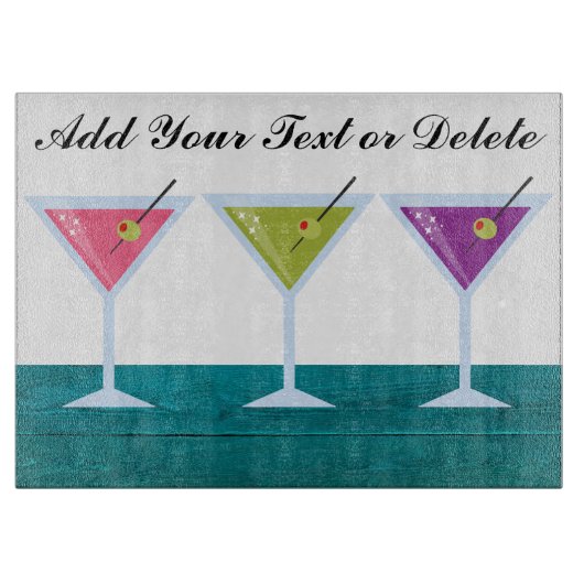 cocktailsnijplank snijplank (Voorkant)