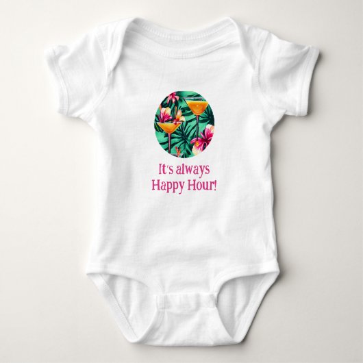 Cocktailtijd T-shirt (Voorkant)