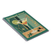 Cocktailuur Mid Century Design Notitieboek (Rechterzijde)