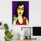Cocktailuur Poster (Thuiskantoor)
