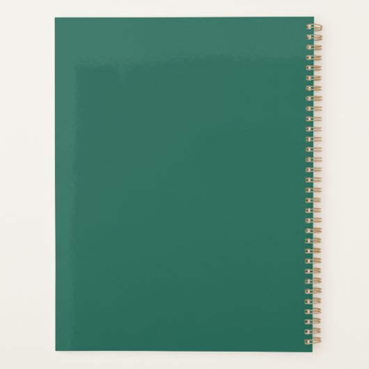 Cocktailuurontwerp halverwege de eeuw planner (Achterkant)