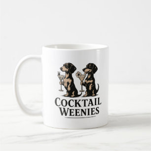Cocktailworstjes Grappige Dachshund Weense Hond Koffiemok