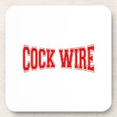 COCKWIRE BIER ONDERZETTER (Voorkant)